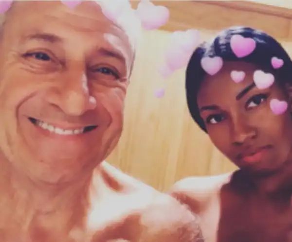 22-Year-Old Black Lady & Her 71-Year-Old White Lover Pictured 